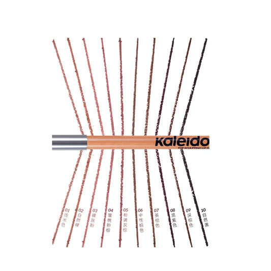 Kaleidos Lip Liner,Highly-Pigmented Pencil For Shaping & Sculpting Lips,Semi-Matte Finish,Vegan & Cruelty-Free