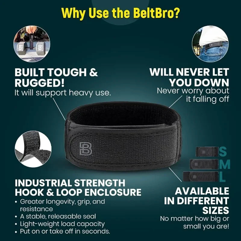 Fashion Comfortable Stylish Belt Loop Buckle-Free Belt Unisex Buckle Free Waist Belts Men's Ultra-soft No Buckle Elastic Belts