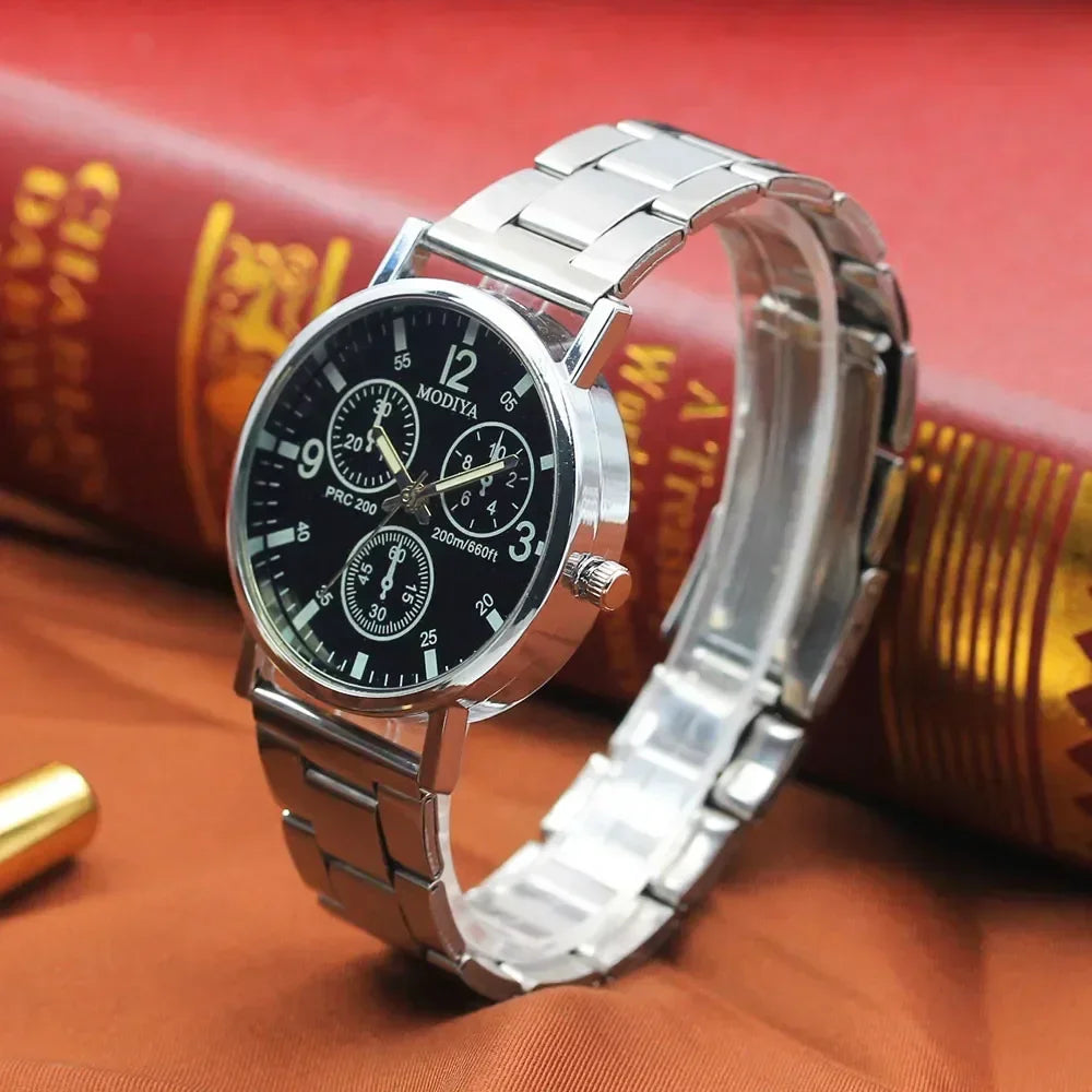 Fashion Men Watches for Man Wristwatches Watches for Men Stainless Steel Quartz Watch 2024 Fashion Mens Watches Luxury Reloj