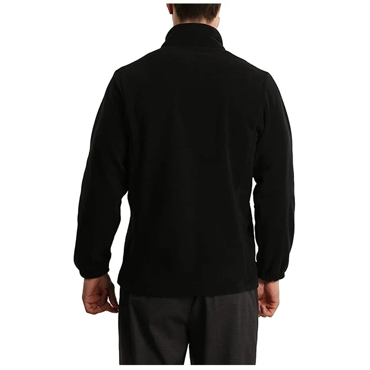 TRVLWEGO Winter Jackets For Men Warm Soft Shell Polar Fleece Jacket Climbing Camping Hiking Skiing Windproof Coat Inner Clothes