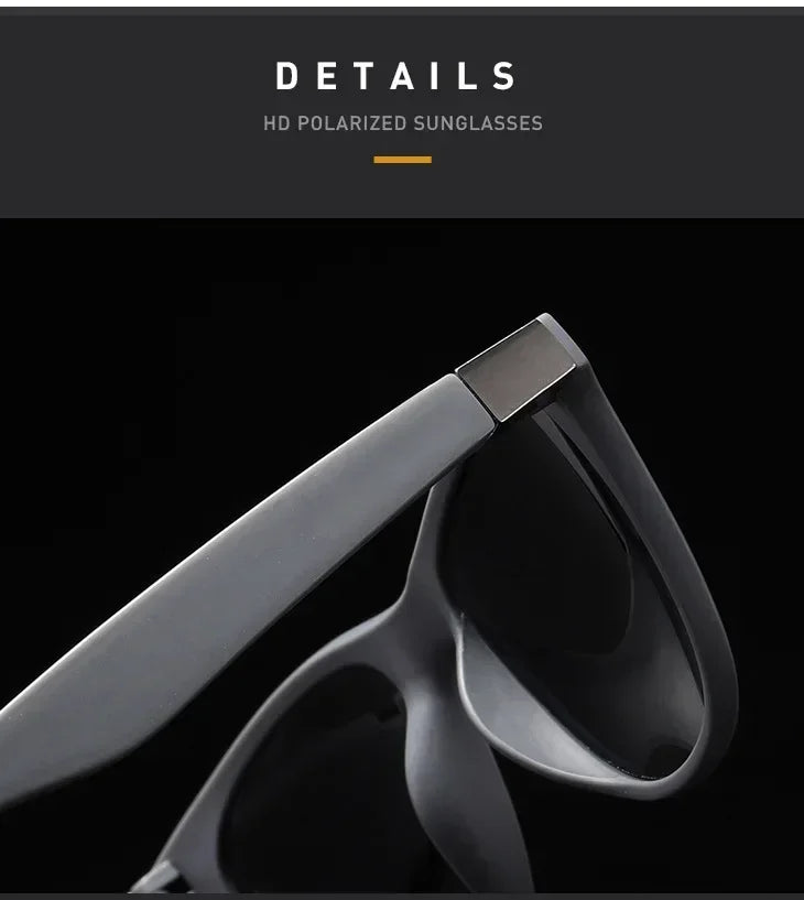 Polarized Classic Sunglasses Men Women Brand Design Driving Square Frame Sun Glasses Male Goggle UV400 Gafas De Sol