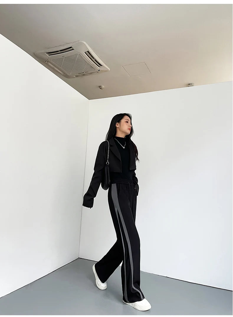 Slimming Straight Leg Pants for Women Spring Summer New Sle plus Size Casual Wide Leg Trousers Loose Comfortable Student Sp...