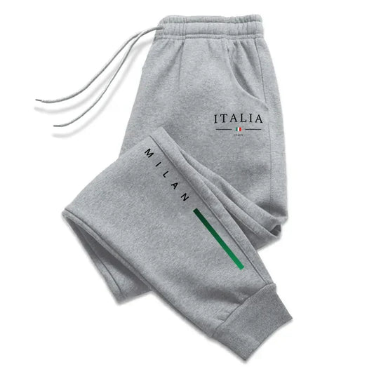 New in Mens Sweatpants Printed Casual Trousers Outdoors Fitness Sports Jogging Mens Pants Daily Running Pants Fashion Streetwear