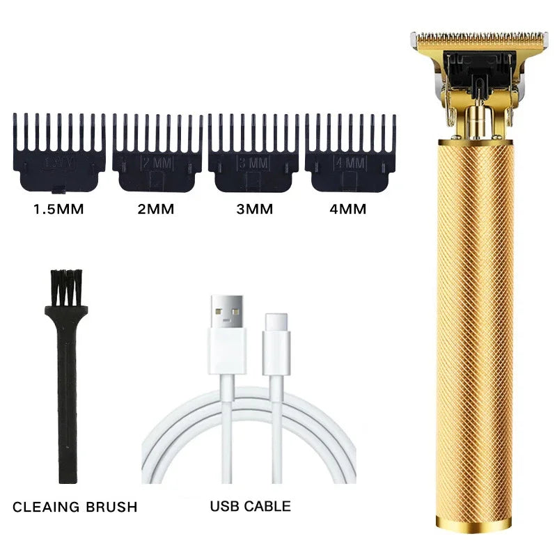 Electric Hair Cutting Machine Vintage T9 Clipper Hair Rechargeable Man Shaver Trimmer For Men's Barber Professional New Hot Sale