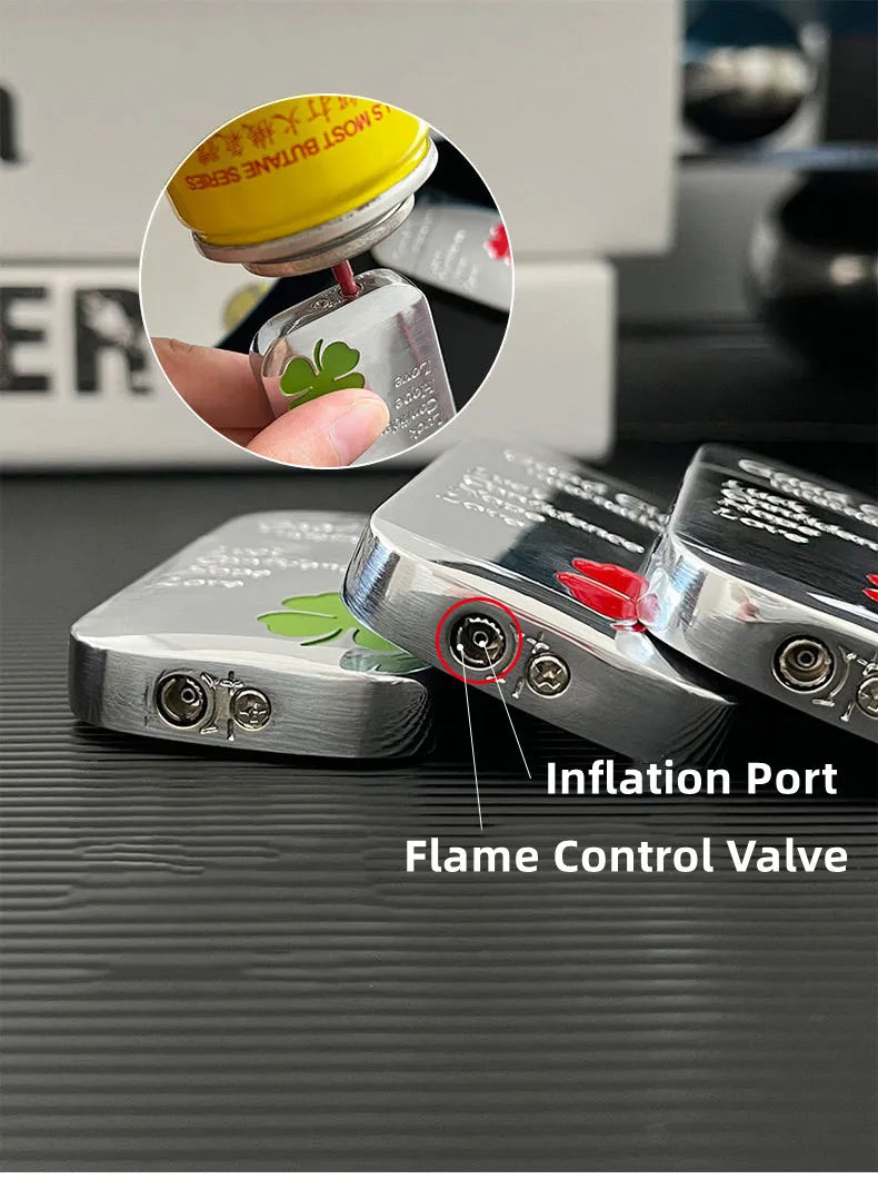 Pink Lighter Creative Lighter Kawaii Windproof Red Flame Lighter Fast Delivery High Value Green Flame Cool Gift
