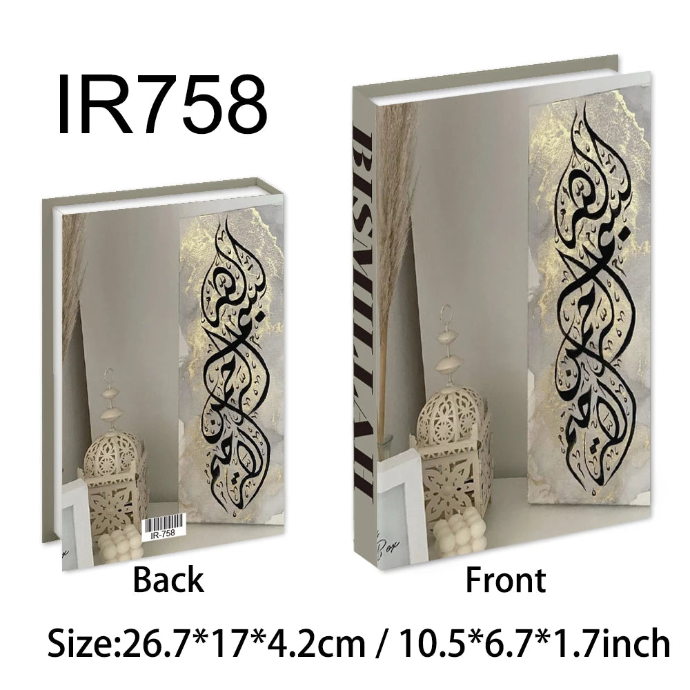 Islamic Serie Fake Book Decoration Coffee Table Decoration Living Room Fashion Prop Books Home Decoration Model Room Accessories