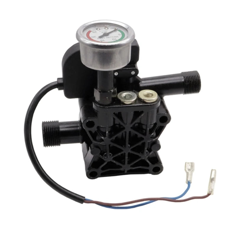 Universal Cleaning Machine Fittings High Pressure Washer Pressure Gauge 0-25Mpa