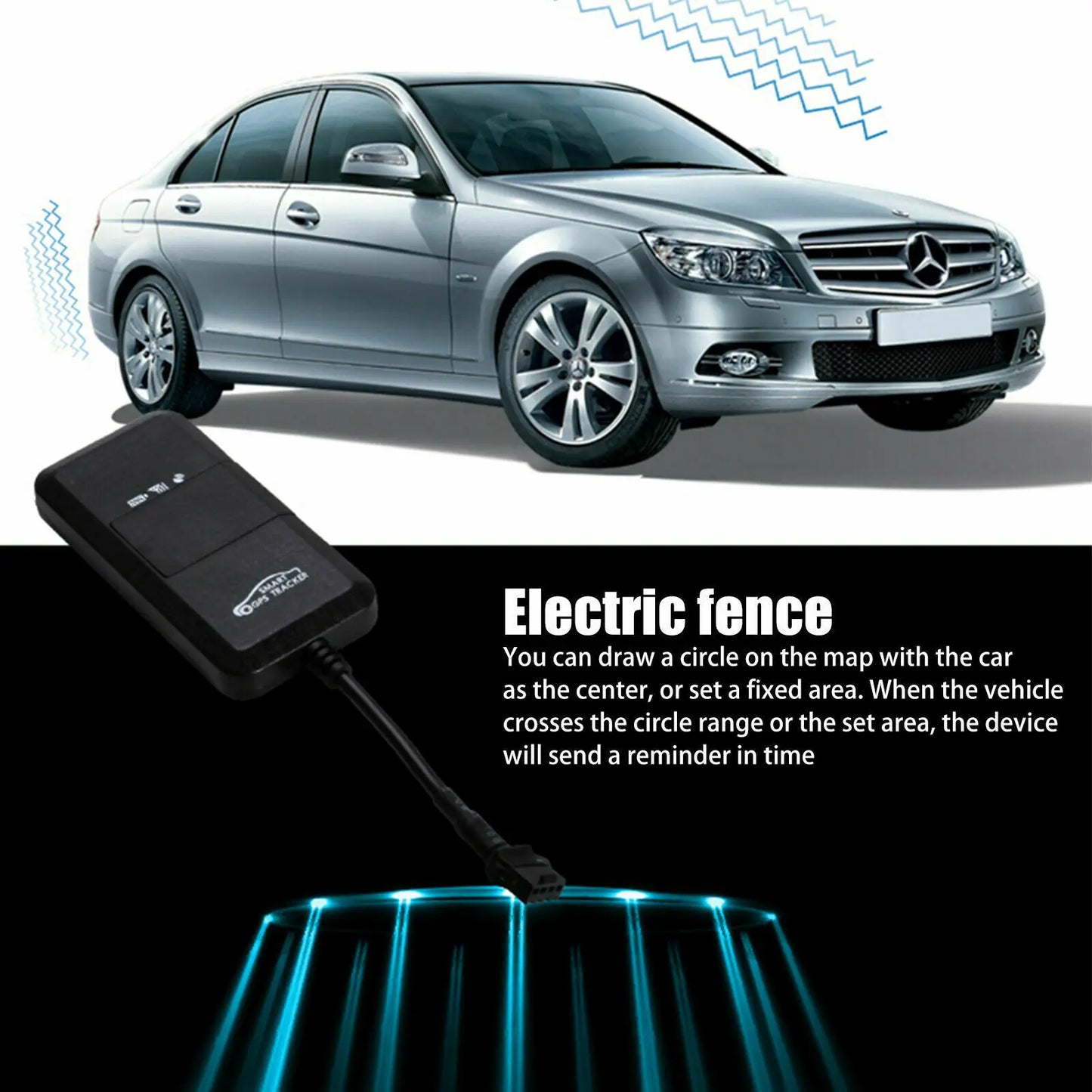 4G LTE GPS Tracker for Cars – Real-Time Anti-Theft Alarm & Vehicle Tracking Device