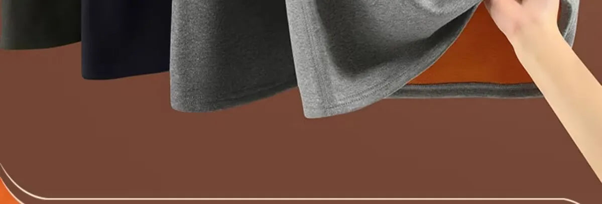 Men's Thermal Fce Lined Thiened Vest Warmth Inner Wear Slim Fit Anti-Cold Home Clothes Single Layer Knitted Fabric round...