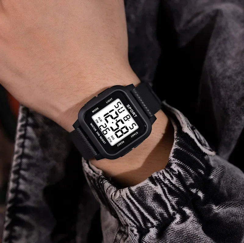 Sports Watches for Men Electronic Watch Digital Retro Style Clock Men Male Reloj Hombre Students Sports Watch Relogio Masculino