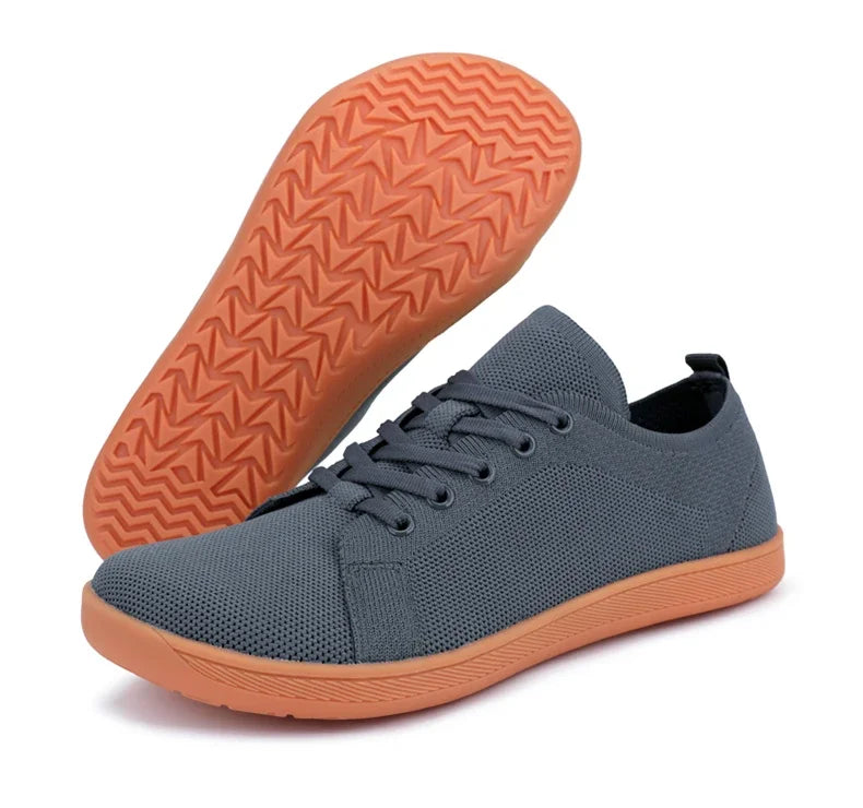 Wide Barefoot Flats Shoes For Women Outdoor Women's Sneakers Minimalist Shoes Wide Toe Soft Soles Walking Shoes Men Sneakers