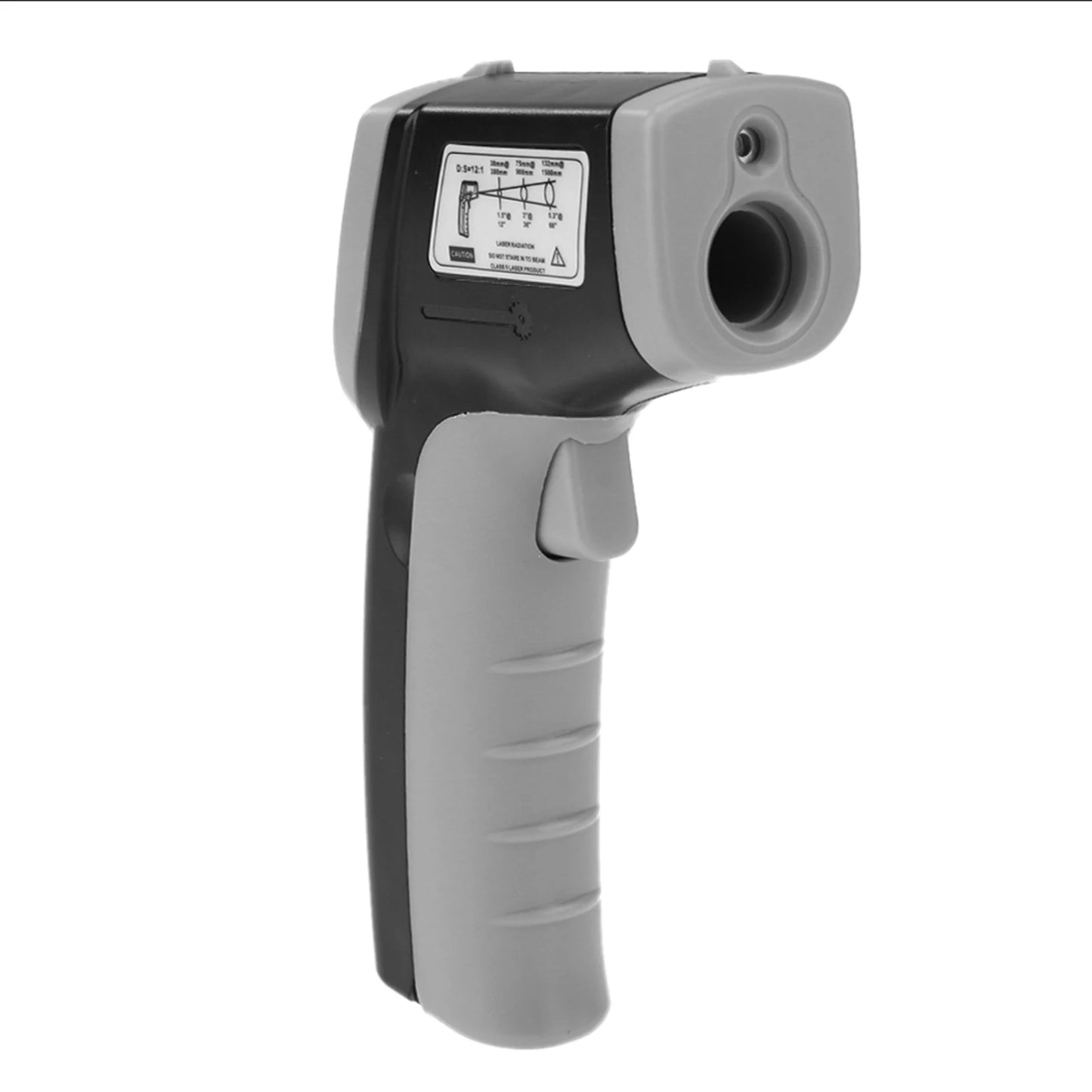 Digital Infrared Thermometer Laser Industrial Temperature Gun Non-Contact with Backlight -50-380°C（NOT for Humans）Battery not in