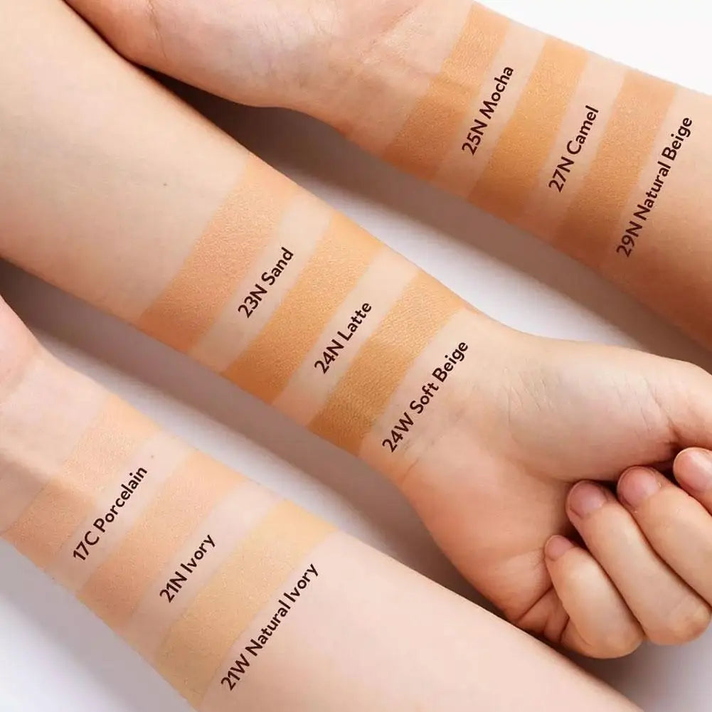 NEW For TIRTIR Mask Fit Red Cushion Foundation Long-Lasting Lightweight Buildable Coverage Finish Korean Cushion Foundation Care