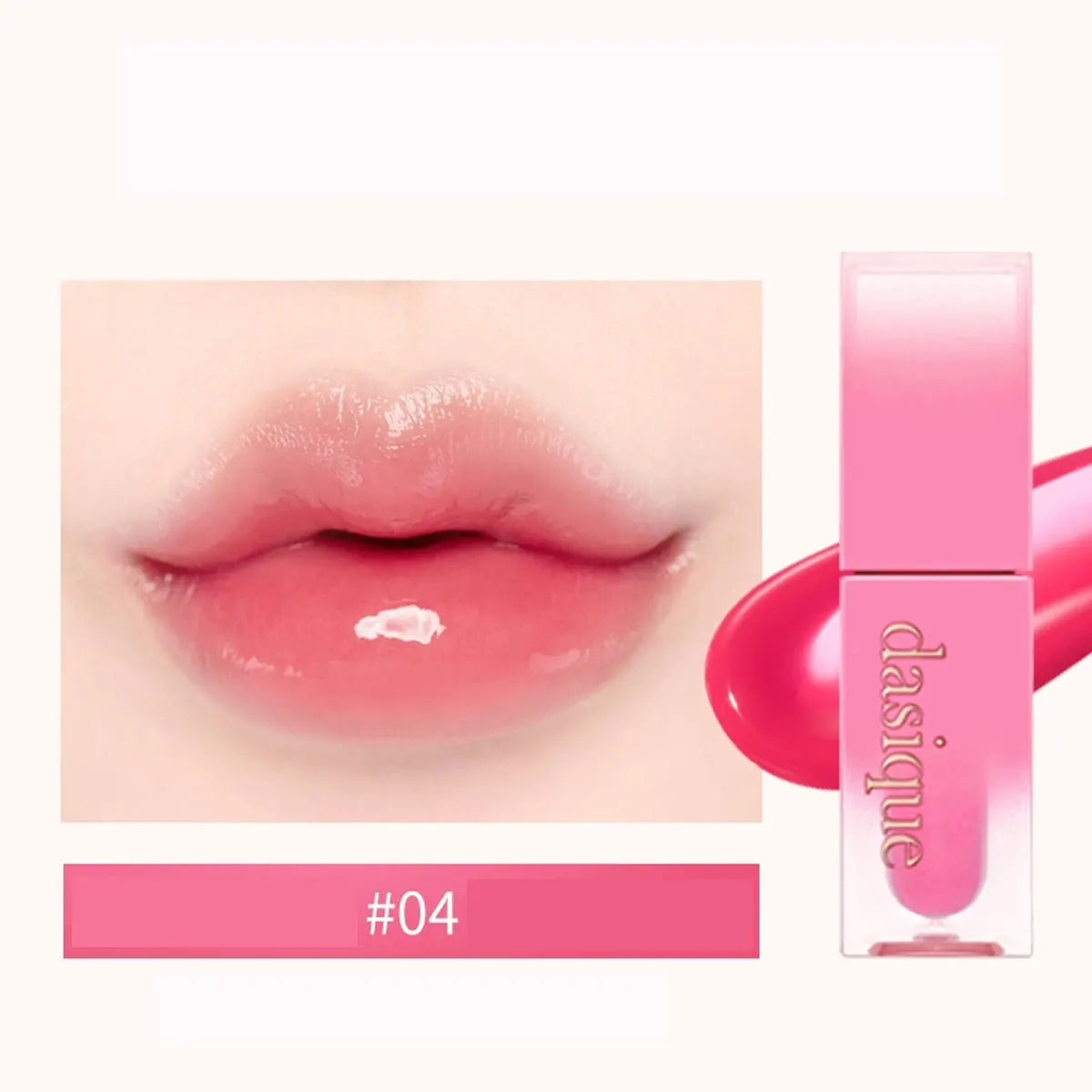 [ClearanceSale] Dasique Juicy Dewy Tint,Mirror-Like Glossy Finish,Smooth & Lightweight,Long-Lasting Wear,K-Beauty,Korean Makeup