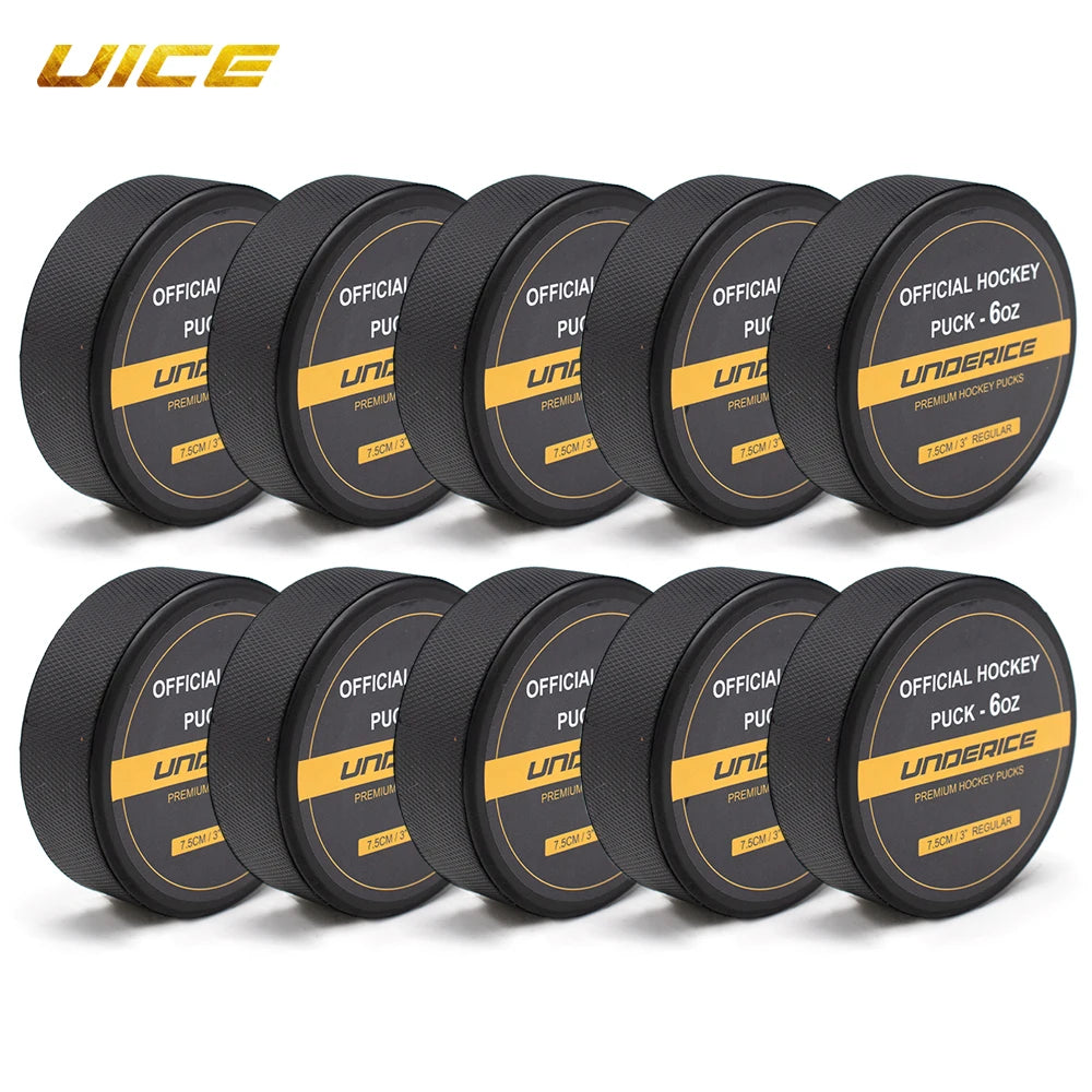 5/10pcs Hockey Puck Ice Hockey Pucks Solid Ball for Practicing Classic Training Hockey Accessories