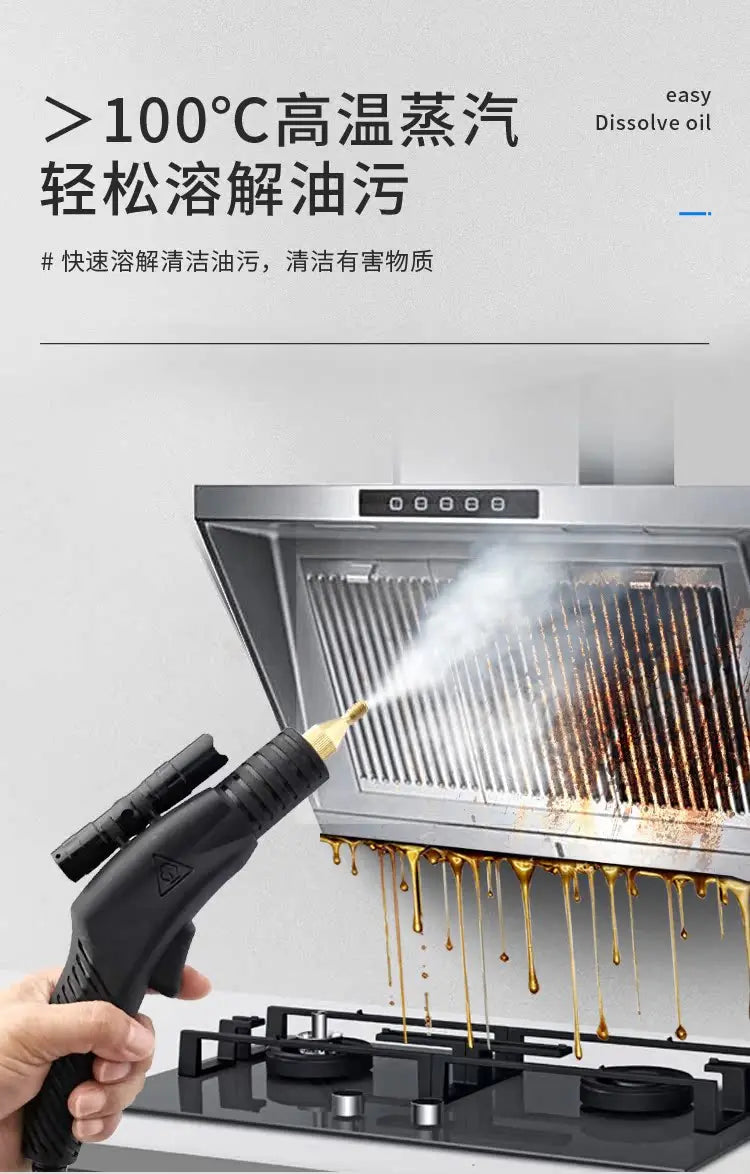 220V Steam Cleaner High Pressure Multi Function Washer for Home Appliances and Cleaning FD