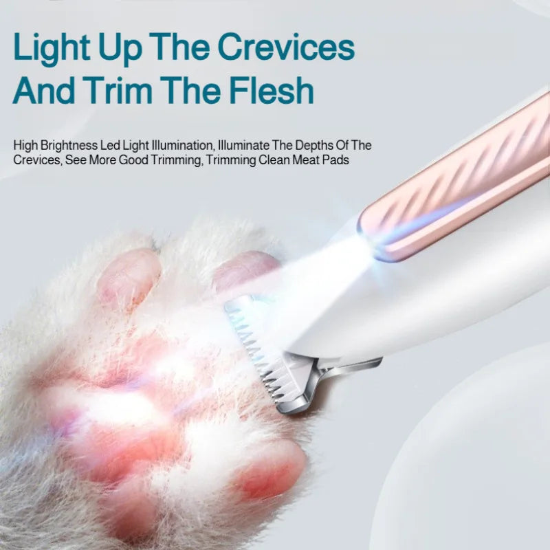 Pet Local Hair Electric Trimmer - Waterproof Shaver, Type-C Charging, Pet Grooming Tool