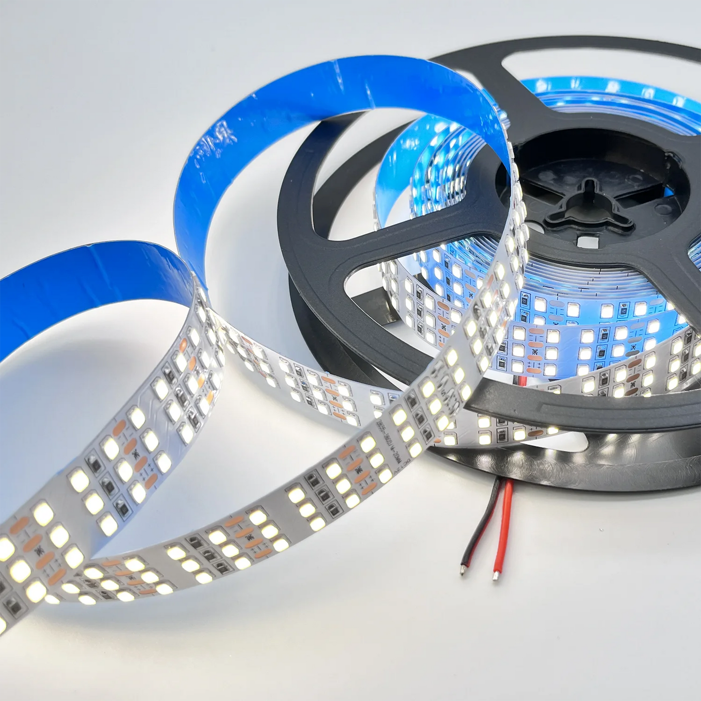 Three Rows LED Strip Light DC12V/24V 2835 SMD 360LEDs High Brightness LED Ribbon Project Lighting Strips 3000K/4000K/6000K