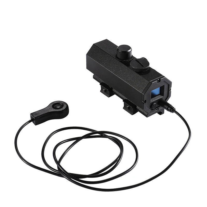 MINI8 Plug-in 1200m Ranging Device Laser Rangefinder Sport Hunting Scope Red Dot Assist OLED Screen Distance/Speed Measurement