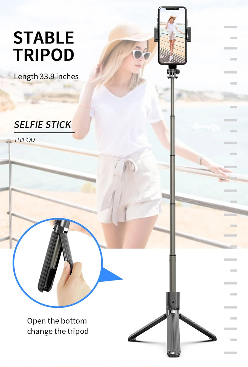 Gimbal Stabilizer For iPhone Android Cell Mobile Phone Cellphone Smartphone Action Camera Handle Grip Selfie Stick Video Tripod
