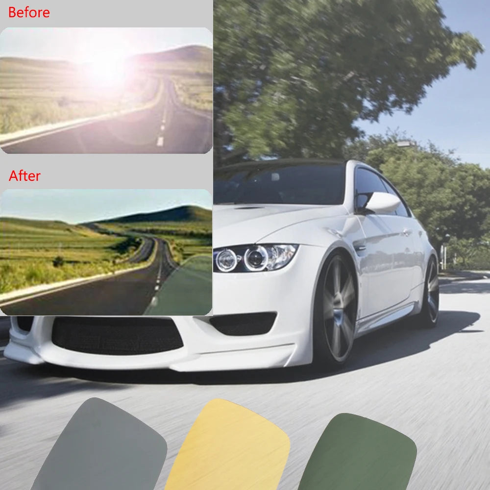 Driver Goggles Polarized Sun Glasses For Men Women Clip On Sunglasses Driving Night Vision Lens Anti-UVA UVB