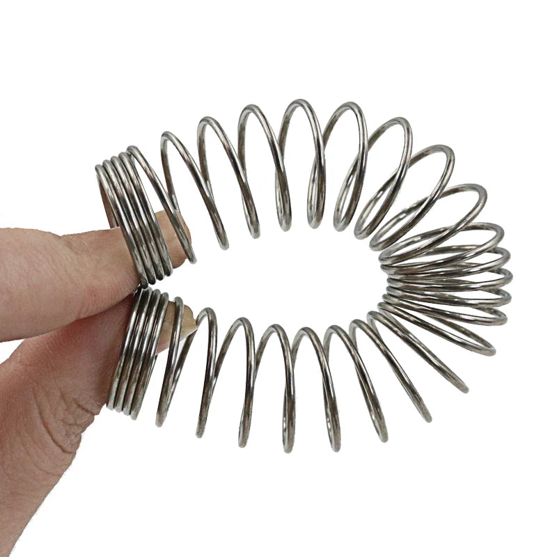 SY 1PC Shisha Silicone Hose Stainless Steel Spring For Chicha Hookah Pipe Sheesha Narguile Tobacco Cigarette Smoking Accessories