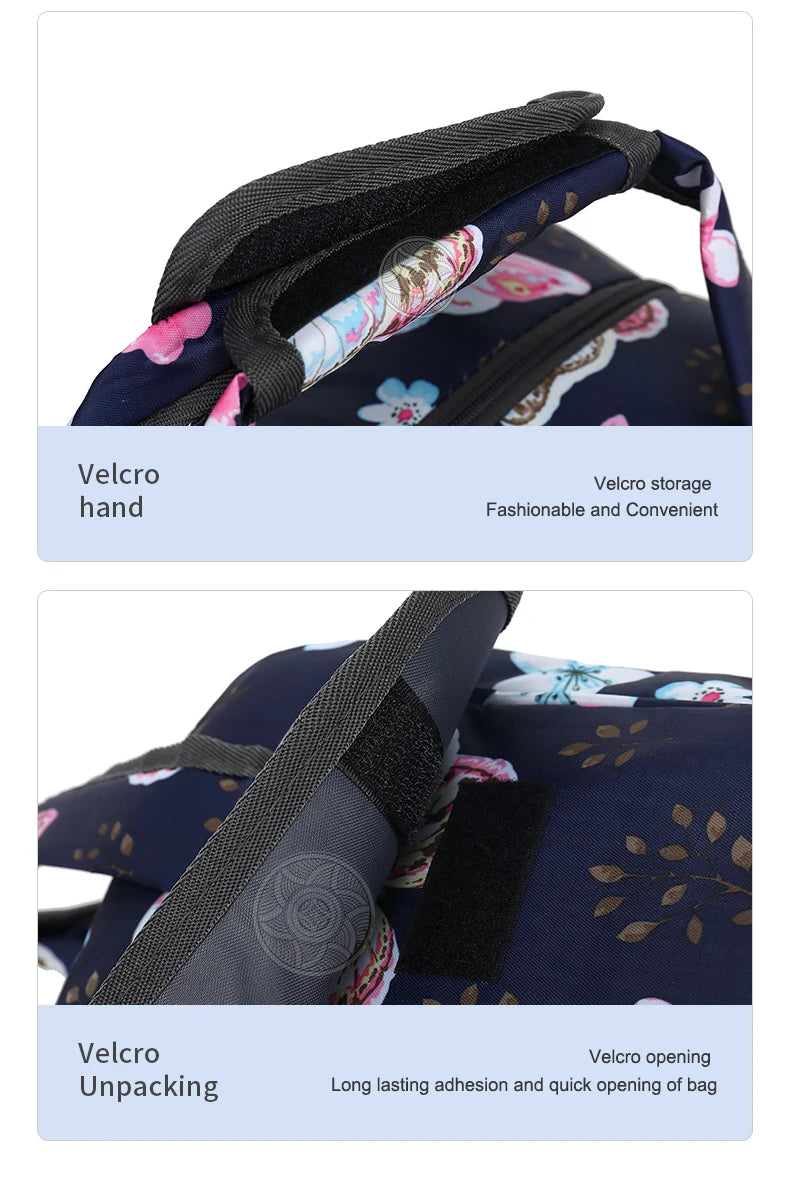 Large Capacity Tote Bags For Women Shoulder Side Bag Fashion Space Shopper Shopping Bags Cute Ladies Tote Trolley Bag Waterproof
