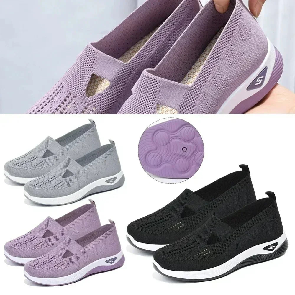 New Summer Women's Barefoot Walking Shoes - Mesh Breathable  Orthopedic  Non - Slip with Arch Support