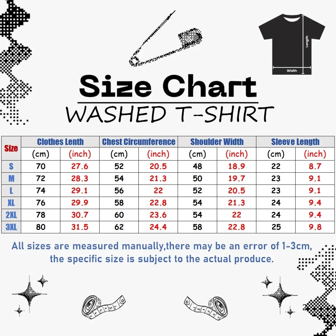 Akame ga Kill! Washed T-shirt Anime Lover Harajuku New Model Oversized Vintage Loose Streetwear Classic Unisex Couples soft tees