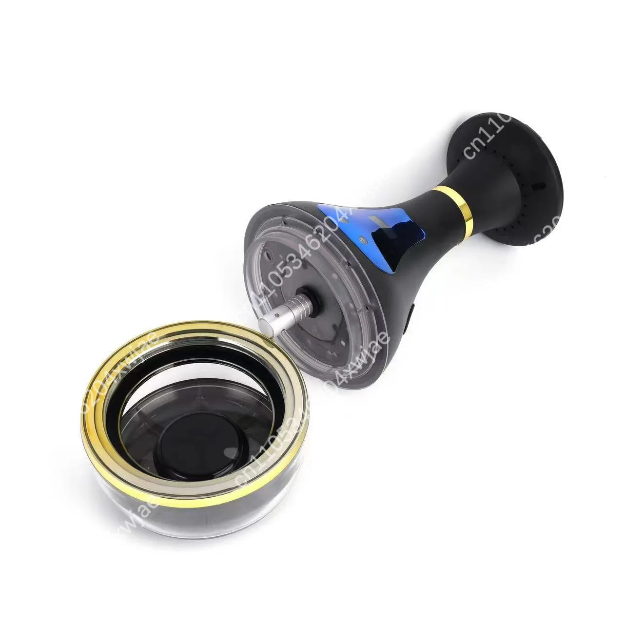 Electronic Shisha with LED Display, Fast Heating USB Rechargeable E-Hookah for Personal Use