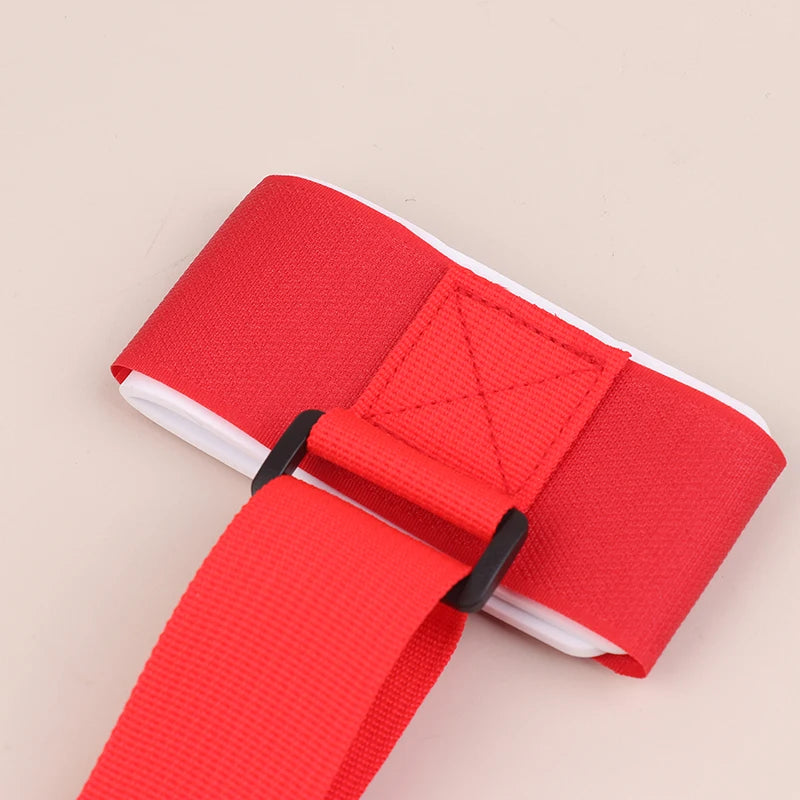 Ski Pole Shoulder Carrier with Hand Lash, Adjustable Buck Hook Straps, Durable Nylon Loop, Comfortable Black Ski Handle Strap
