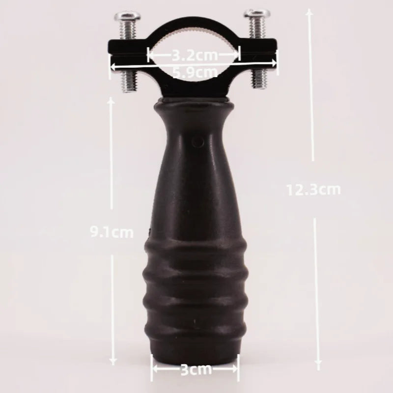 DIY Slingshot Accessories Resin Grip Professional Long-Rod Slingshot Accessories Portable Outdoor Hunting Equipment