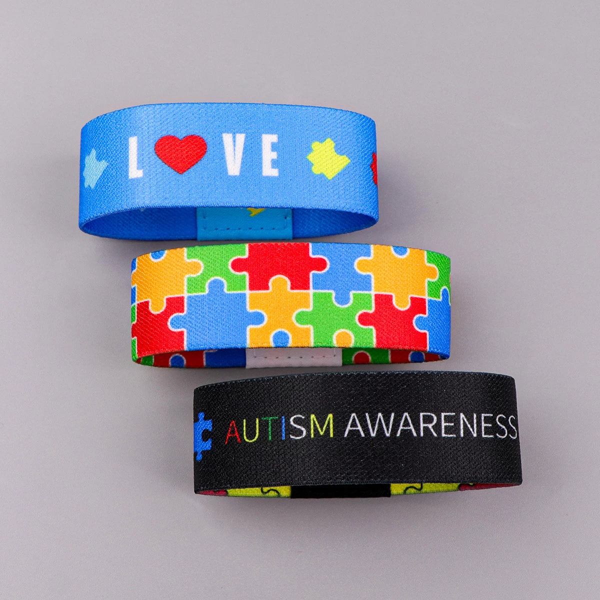 Autism Awareness Bracelet For Women Men Armband Sport Wristband Elastic Bangle Bracelets Accessories Doctor Nurse Gifts