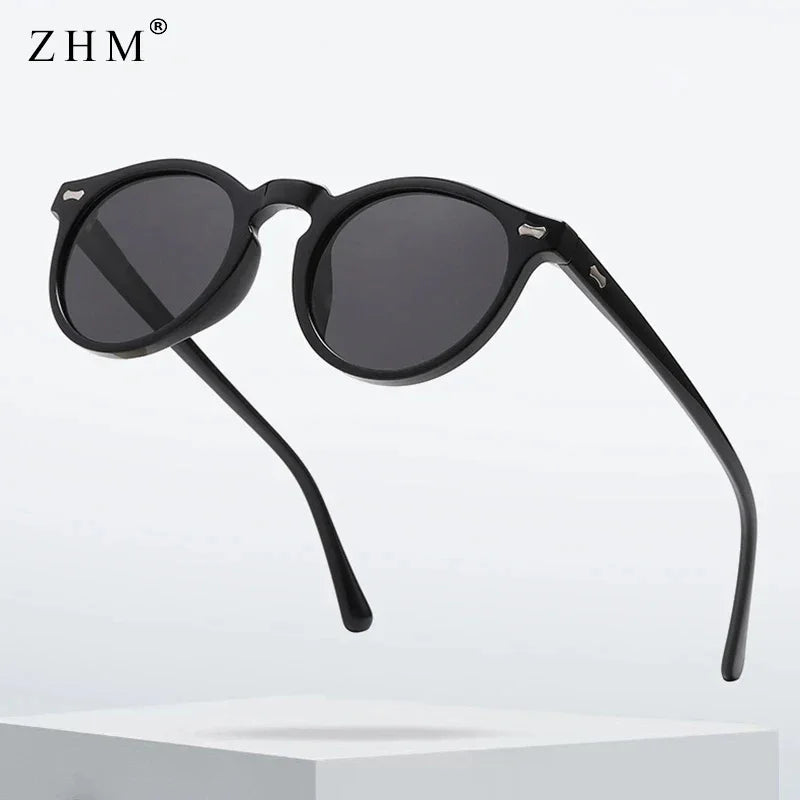 New Retro Polarized Sunglasses Men Women Fashion Small Round Sun Glasses For Male Female Literary Vintage Shades Driving Eyewear