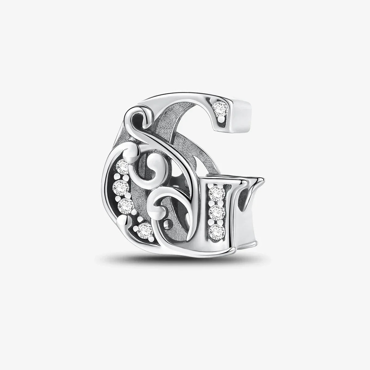 925 Sterling Silver English Letter Charms Beads Fit Original Pan DIY Bracelets Making Gift Of High Quality Fine Jewelry