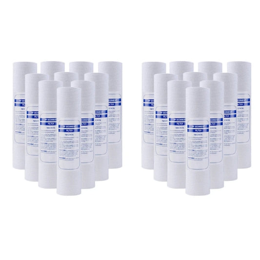 10 PCS Universal Water Filter PP Cotton Filter Cartridge Sediment Water Filters Polypropylene Material for Kitchen A0NC