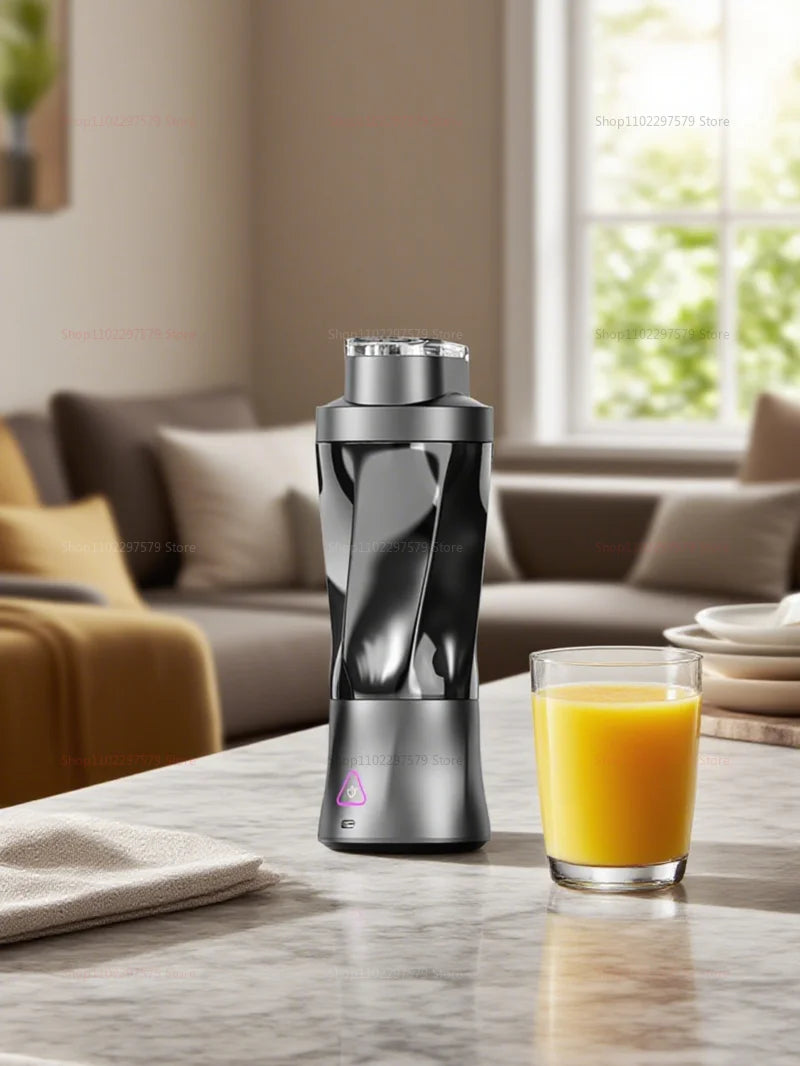 Portable Electric Blender Juicer USB Rechargeable Mini Smoothie Maker Multifunction Fruit Blender For Home Office Travel Usage