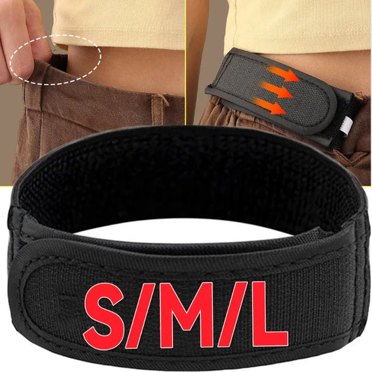 New Ultra-Soft Buckle Free Waist Belts Men's No Buckle Elastic Belts Fashion Comfortable  Belt Loop Buckle-Free Belt Accessories