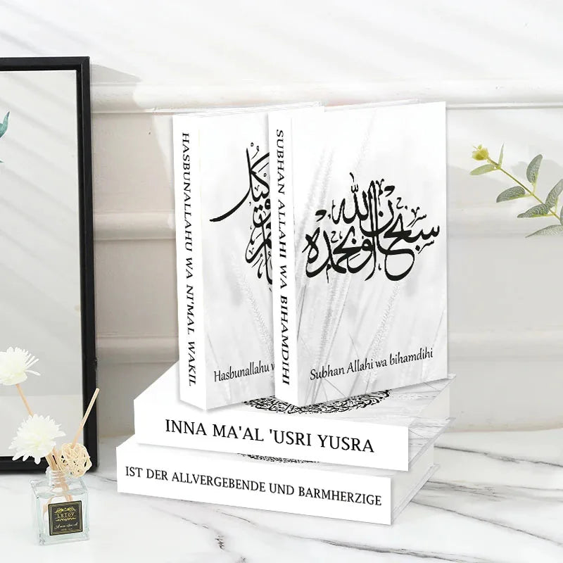 Islamic Church Writing Culture Fake Books Decorative Coffee Table Decoration Storage Box Bookshelf Bedroom Aesthetic Home Decor