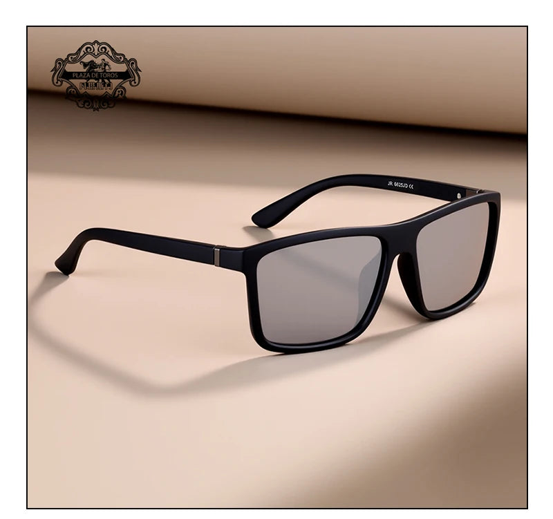Classic Square Polarized Sunglasses Men Women Retro Black Sun Glasses Male Female Fashion Summer Anti Glare Driving Shades UV400