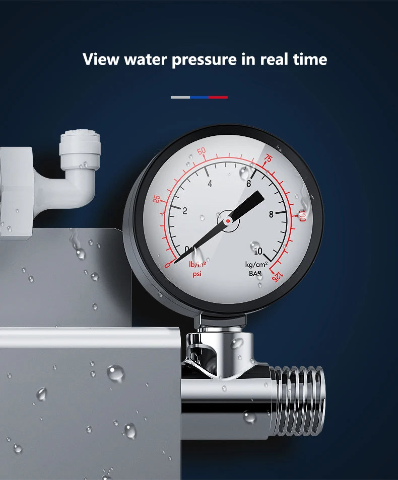 Household Kitchen Ultrafiltration  Water Purifier With Tap Stainless Steel Direct Drink Tap Water Purifier Water Filter System
