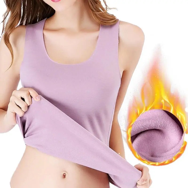 Thermal Underwear Vest Thermo Lingerie Woman Winter Clothing Comfortable Warm Top Inner Wear Thermo Shirt Ladies Undershirt New