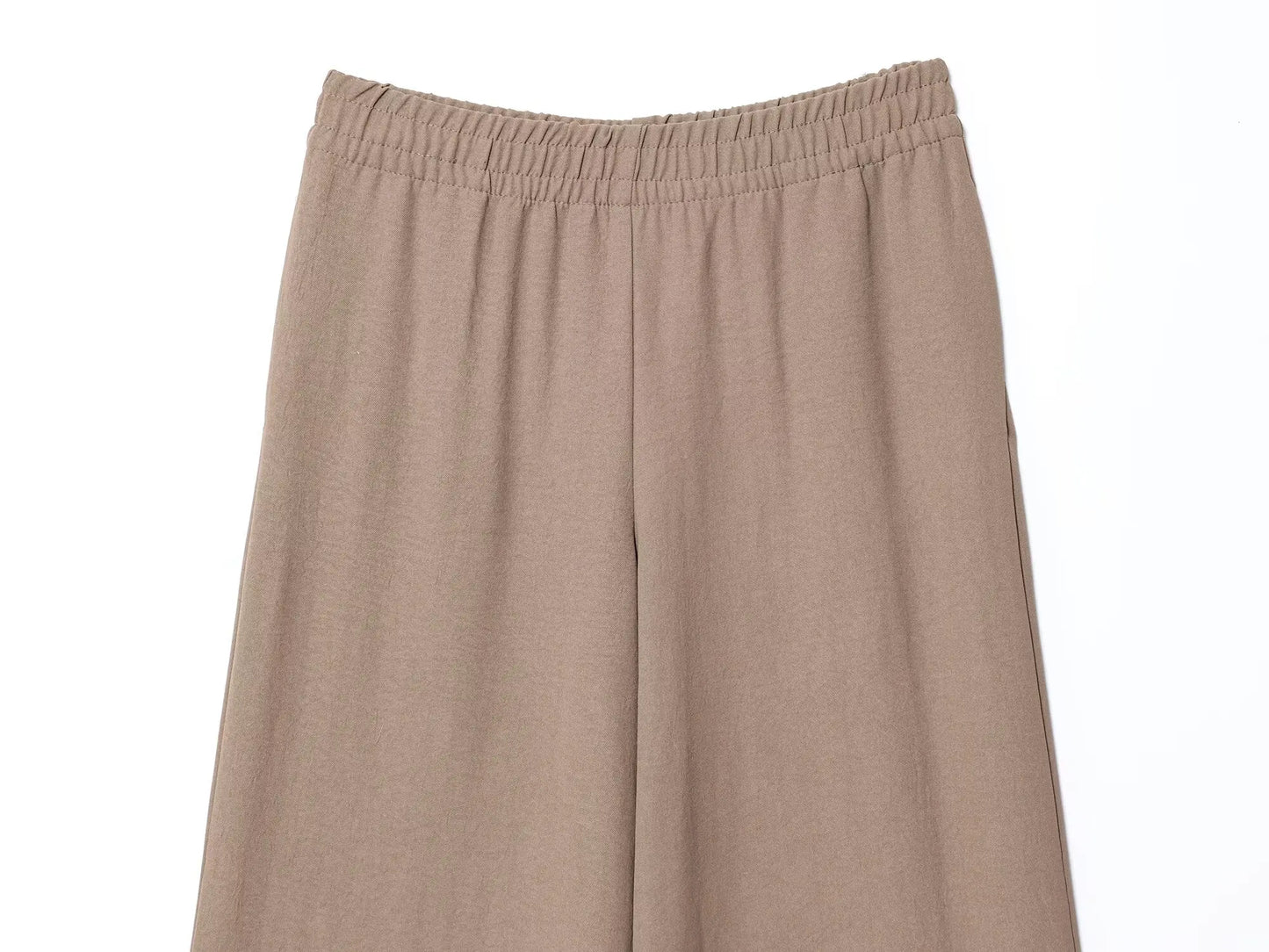 Wide Leg Pants 2 Pieces Sets For Women Side Button Half Sleeve Shirt Top Trousers Women's Suit 2025 Casual Woman Outfits