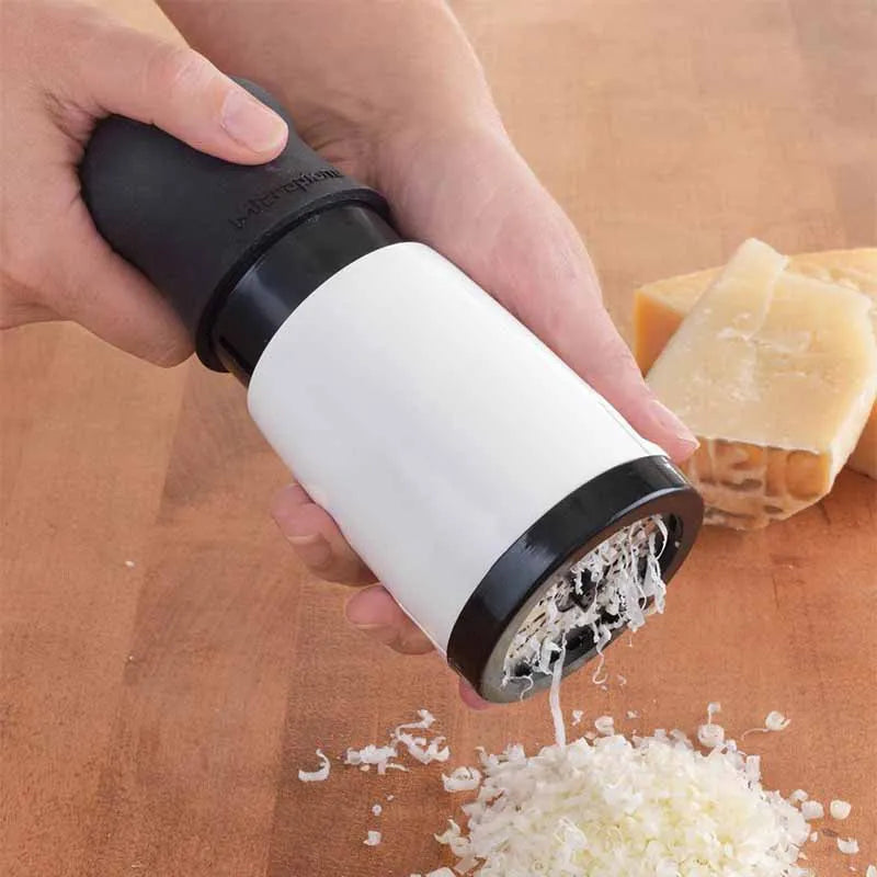 Stainless Steel Baking Utensils Massurra Cheese Grater Hand Held Grating Tool Cheese Shredder Culinary Gadget Kitchen Appliances