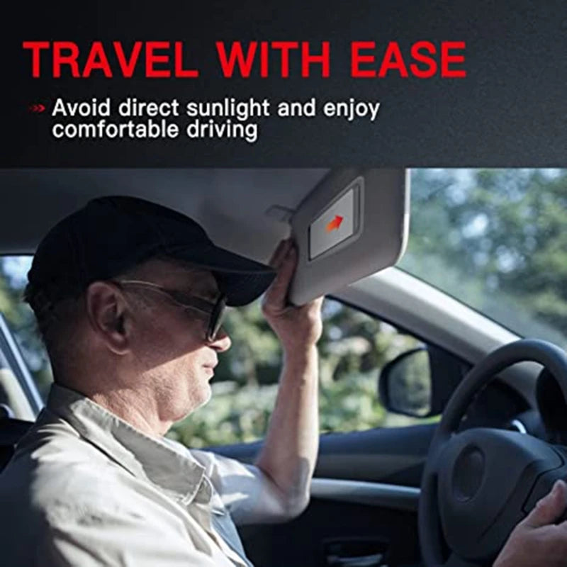 Car  Visor Sunshade Interior Car Front  Visor Panel Makeup Mirror Driver Passenger Side Right Left Sun Visor Mirror