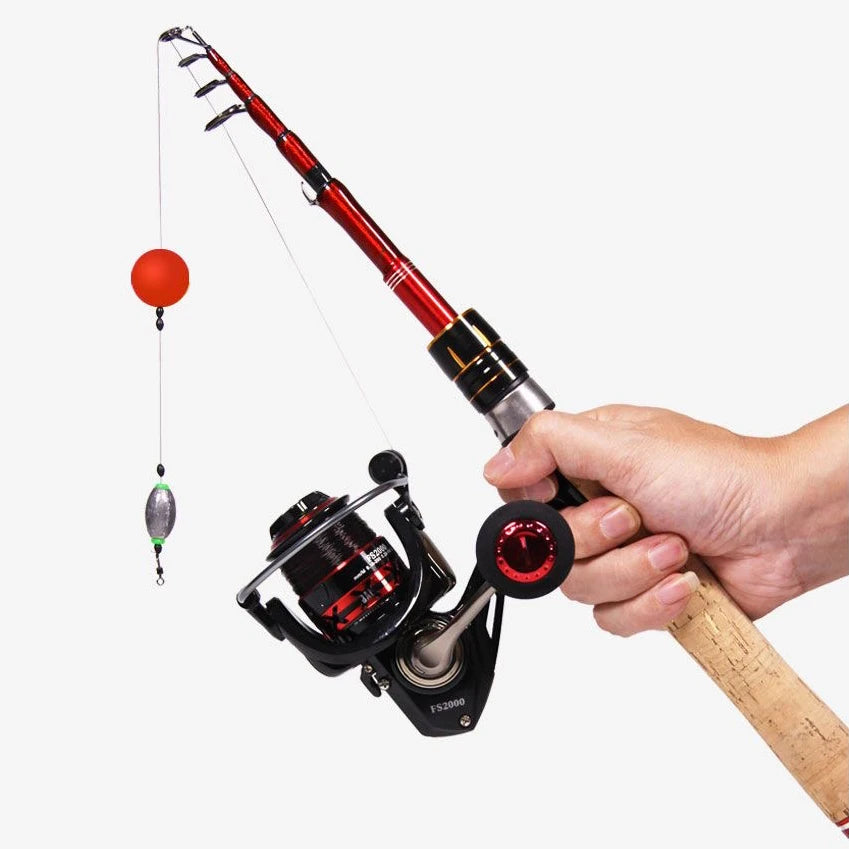 High Quality,1.6m-2.7m,Fishing Rod,100% Carbon Fiber,Spinning Fishing Rod,Short PortableTravel ,Telescopic Rod, Super Hard