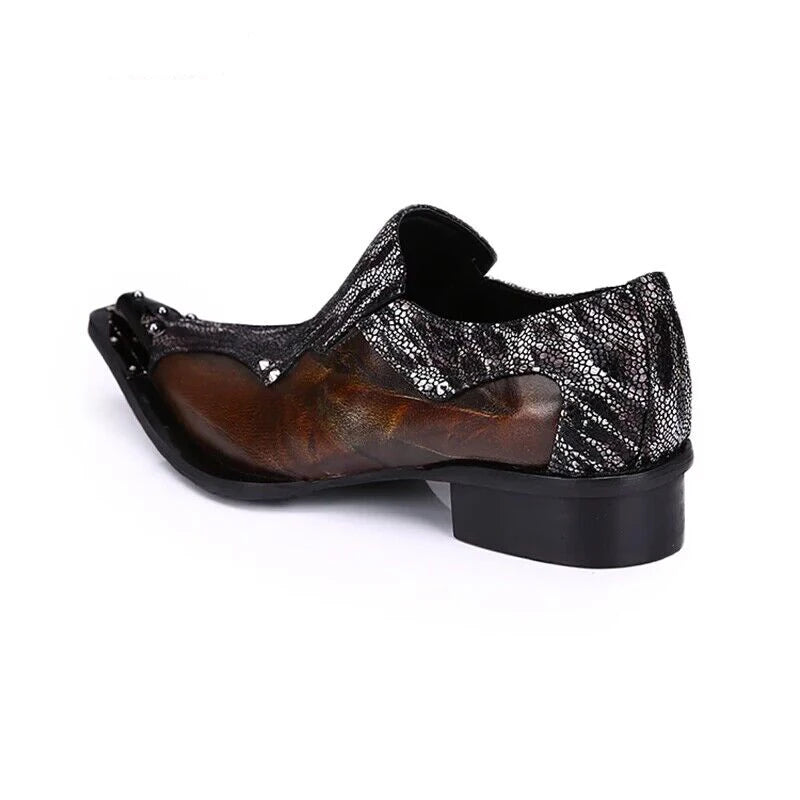 New Men's Shoes Italian Formal Shoes Oxford Men's Handmade Genuine Leather Business Party Shoes 36-49