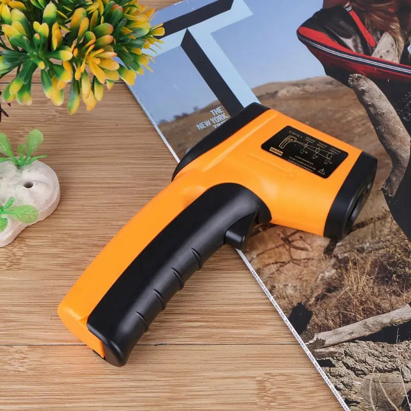 Digital Infrared Temperature Meter Handheld Non-Contact Temperature Detection Pyrometer Laser Thermometer Tester for Industry