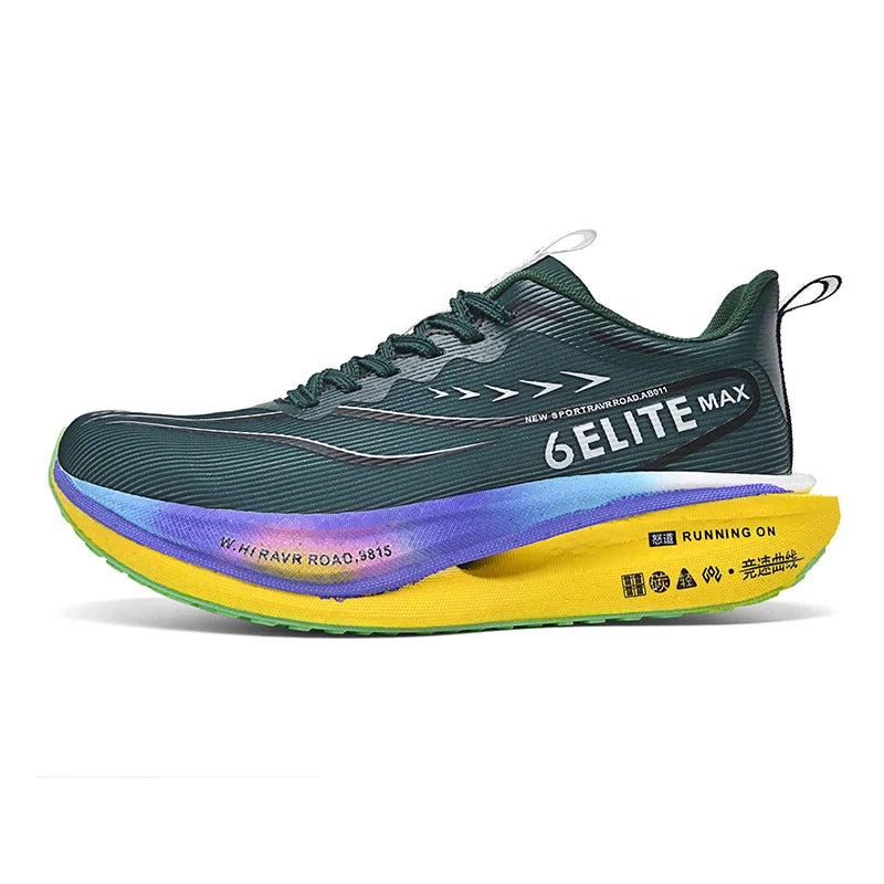 Running Shoes Men High Quality Full Palm Carbon Plate Cushion Professional Training Shoes Lightweight Wear-Resistant Sneakers
