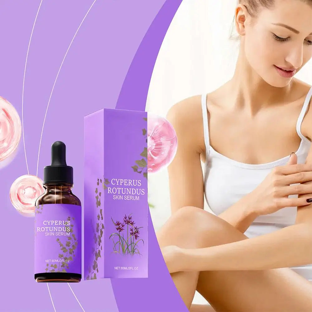 OceAura Cyperus Rotundus Oil for Hair Removal Prevent Hair Growth Products Remove Hair Inhibitor for Moisturizing Body Oil 60ml